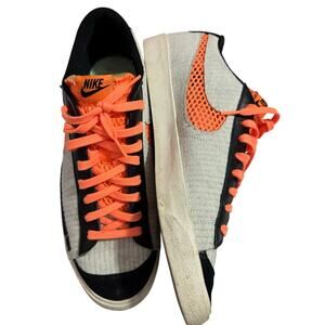 Nike Blazer Low '77 Vintage "By You" Shoes size 15 orange off white black